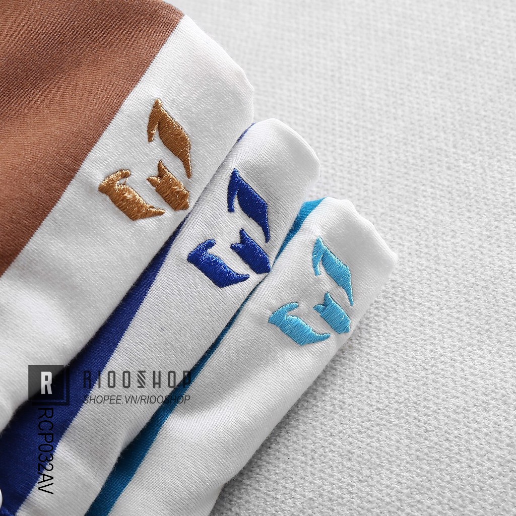 Áo thun nam trung niên polo sọc ngang Marc cực đẹp RCP032AV - áo phông nam có cổ Riooshop | BigBuy360 - bigbuy360.vn