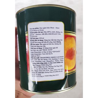 Đào Lon Peach Halves In Syrup 850Gr
