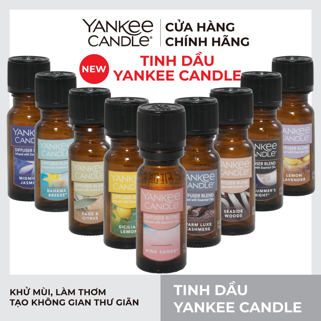 Tinh dầu Yankee Candle 15ml (nhiều mùi)