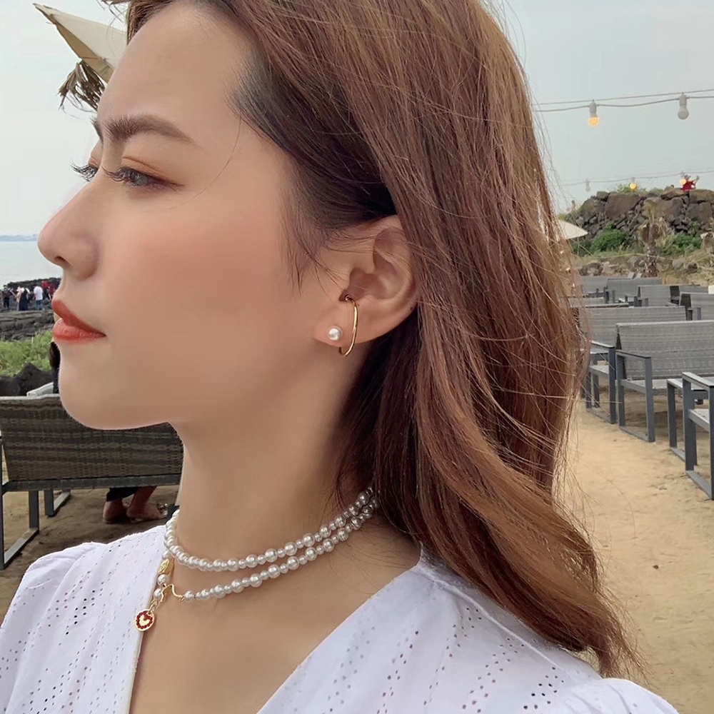 Cod Qipin Hoa tai dạng vòng phong cách Hàn Quốc thời trang cho nữ