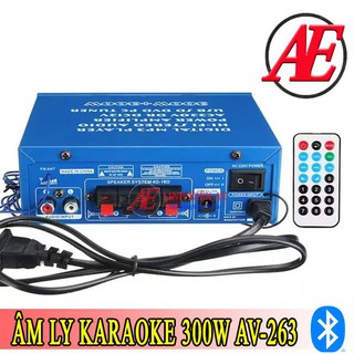 Âm Ly Karaoke Bluetooth 2x300W