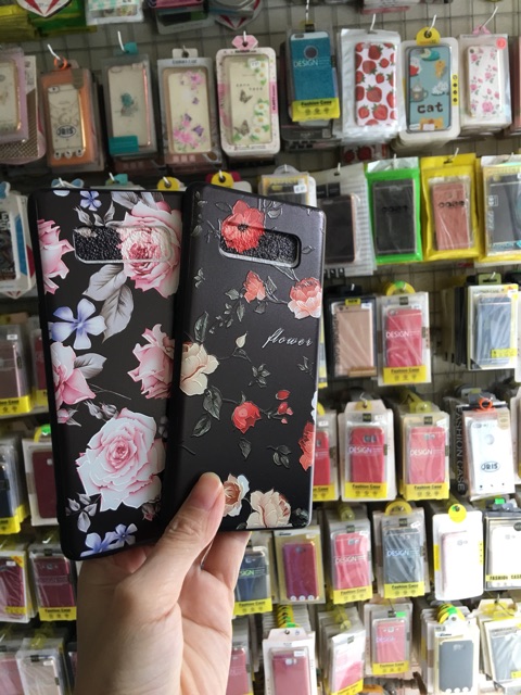 Ốp Note8 Hoa 3D nổi