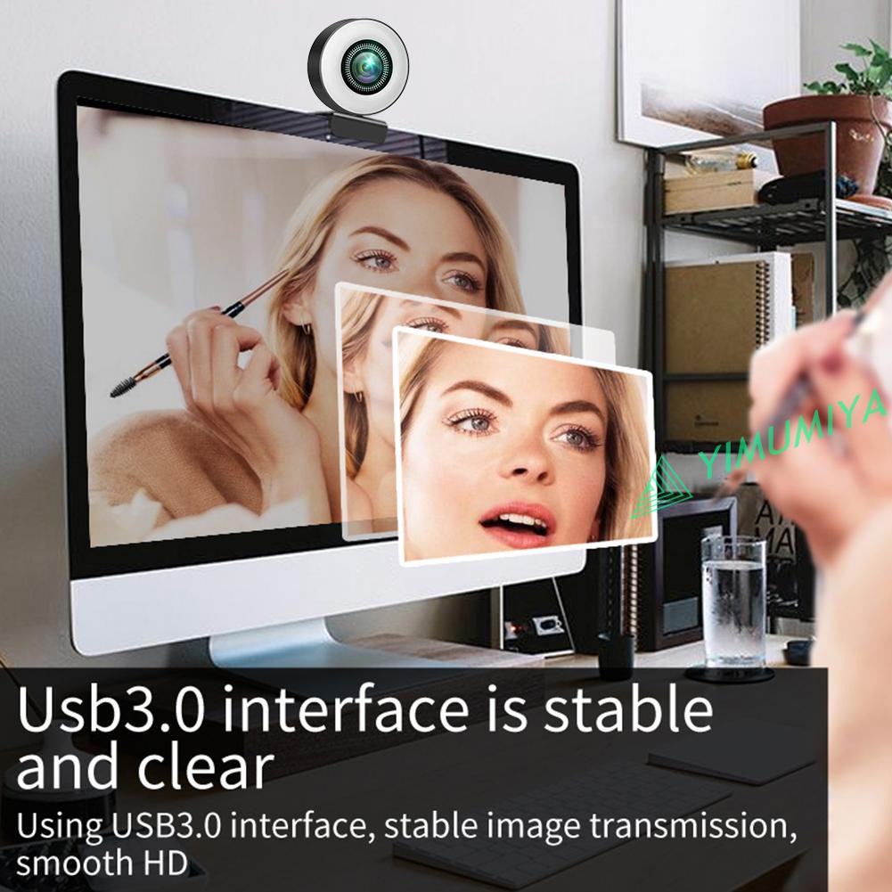 Webcam 1080p Hd Usb Có Micro Cho Pc / Phát Sóng Trực Tiếp | BigBuy360 - bigbuy360.vn