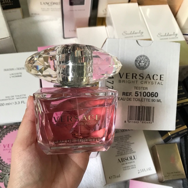 Tester - Nước hoa nữ Versace Bright Crystal EDT 90ml