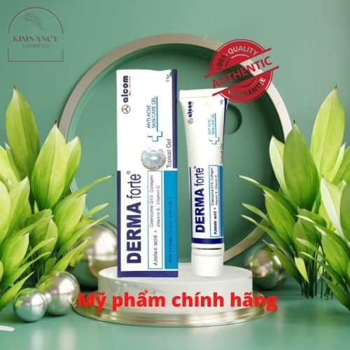 DERMA FORTE Gel Hỗ Trợ Giảm Mụn Thâm Sẹo 15g - KimNancy Cosmetic