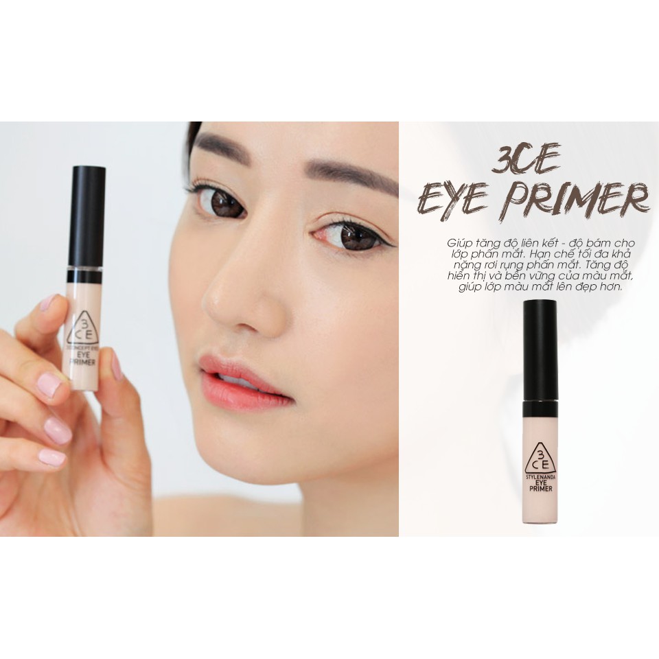 KEM LÓT CHE KHUYẾT ĐIỂM MẮT 3CE EYE PRIMER CHÍNH HÃNG - 7743