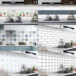 Giấy dán bếp giả đá, decal dán bếp chống nước, chịu nhiệt sẵn keo 3mx60cm