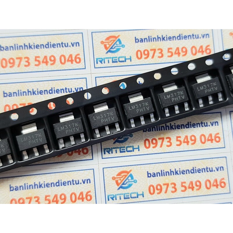 LM317, LM317K IC nguồn SOT-223