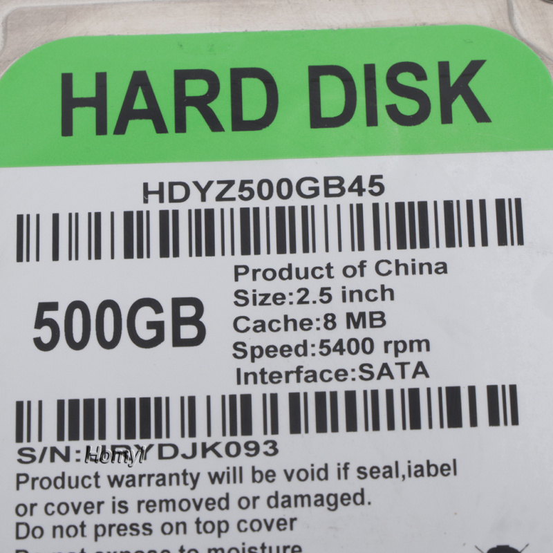 Ổ Cứng Bên Trong 2.5 Inch Sata 8m Cache Hdd Cho Laptop Notebook 500gb