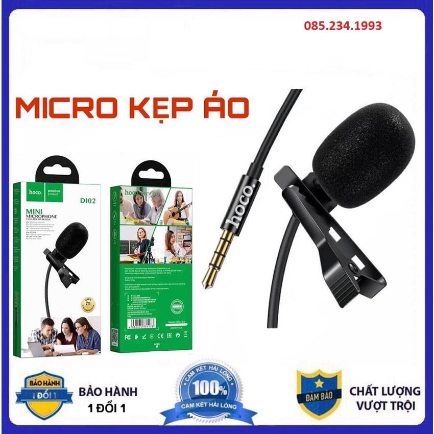 [𝐂𝐡𝐢́𝐧𝐡 𝐇𝐚̃𝐧𝐠] Micro H0C0 Mini Trợ Giảng Cho Giáo Viên, Cắm Loa Kéo, Âm Ly - Mico H0C0 Chính Hãng