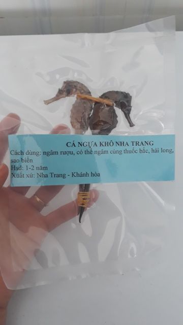 CÁ NGỰA KHÔ 10 con size 7-8cm cam kết chuẩn. Hải mã