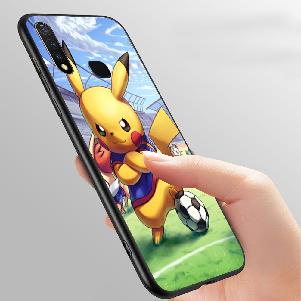 Realme 2 3 5 5i 5s 6 C2 C3 6i Q Pro TPU Soft Silicone Case Casing Cover PZ126 Pokemon