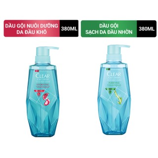 Dầu gội Clear công thức Micellar 380ml/chai