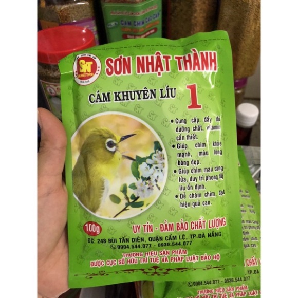 Cám chim vành khuyên sơn nhật thành Loại Số 1 , Số 0 , Số 2.