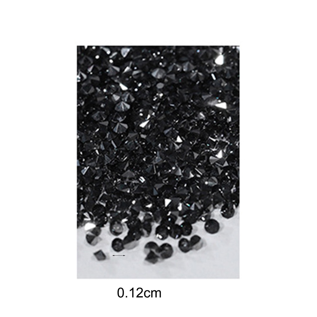 Set 1440 Hạt Pha Lê 3D Tạo Hiệu Ứng Trang Trí Móng Tay DIY Charms