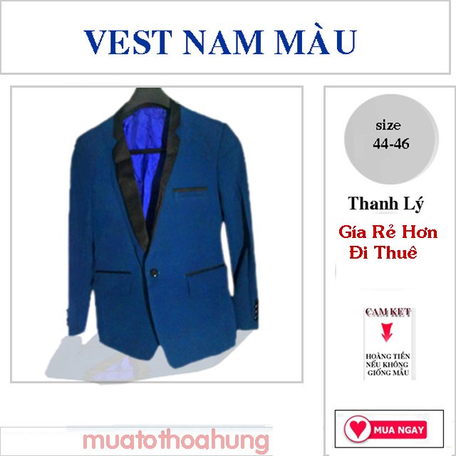 Thanh Lý Vest Nam Thời Trang Giới Trẻ-Trung Niên- Rẻ Hơn Đi Thuê