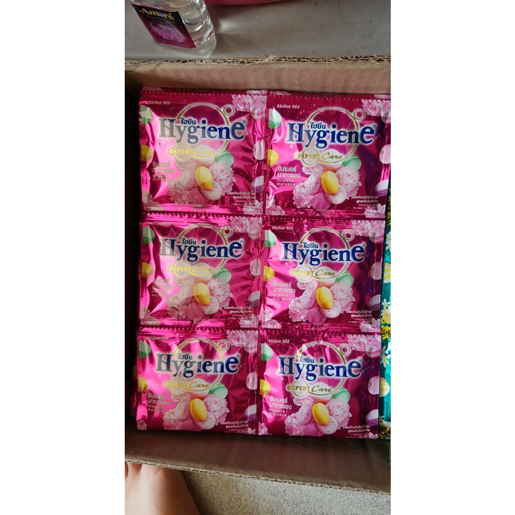 Màu mới Nước xả Hygiene Thái Lan dây 12 gói