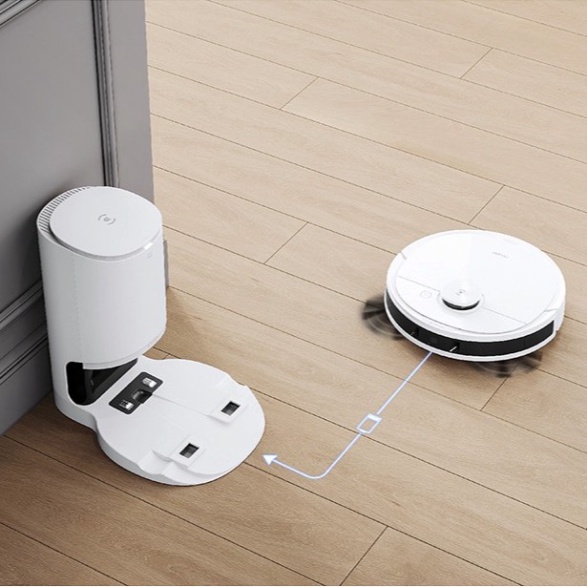 Robot Hút Bụi Lau Nhà Ecovacs Deebot OZMO N8 Pro Plus - Lực hút MAX  2600 Pa - Bản Quốc Tế - Bảo Hành 24 Tháng