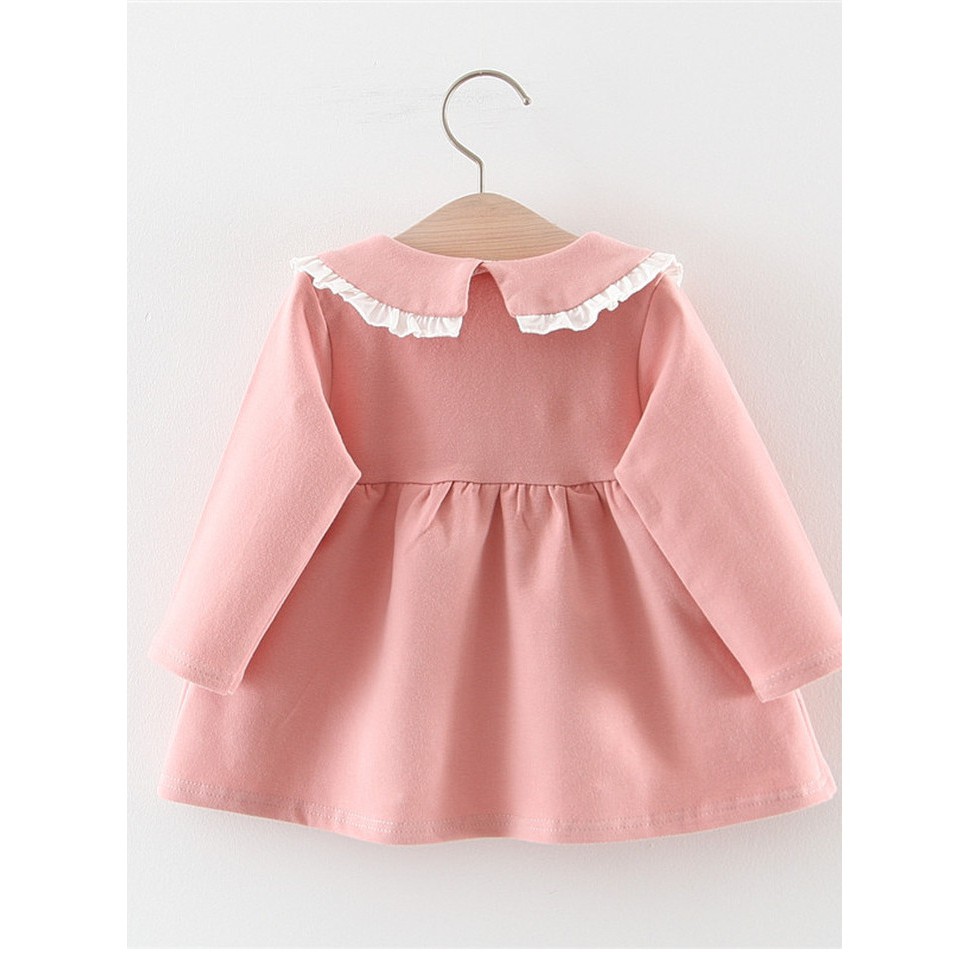 váy thu đông bé gái nhí size 6-14kg đáng yêu VT30