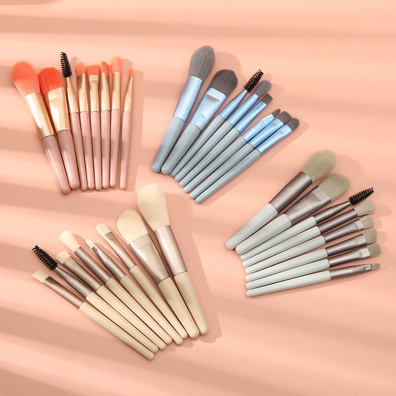 Cọ trang điểm set 8 món mini dễ thương