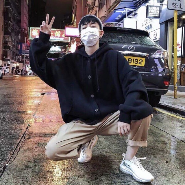 hoodie cài nút | BigBuy360 - bigbuy360.vn