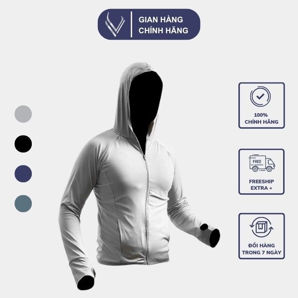 Áo chống nắng VERATINO dáng công sở chất liệu mỏng nhẹ thoáng mát
