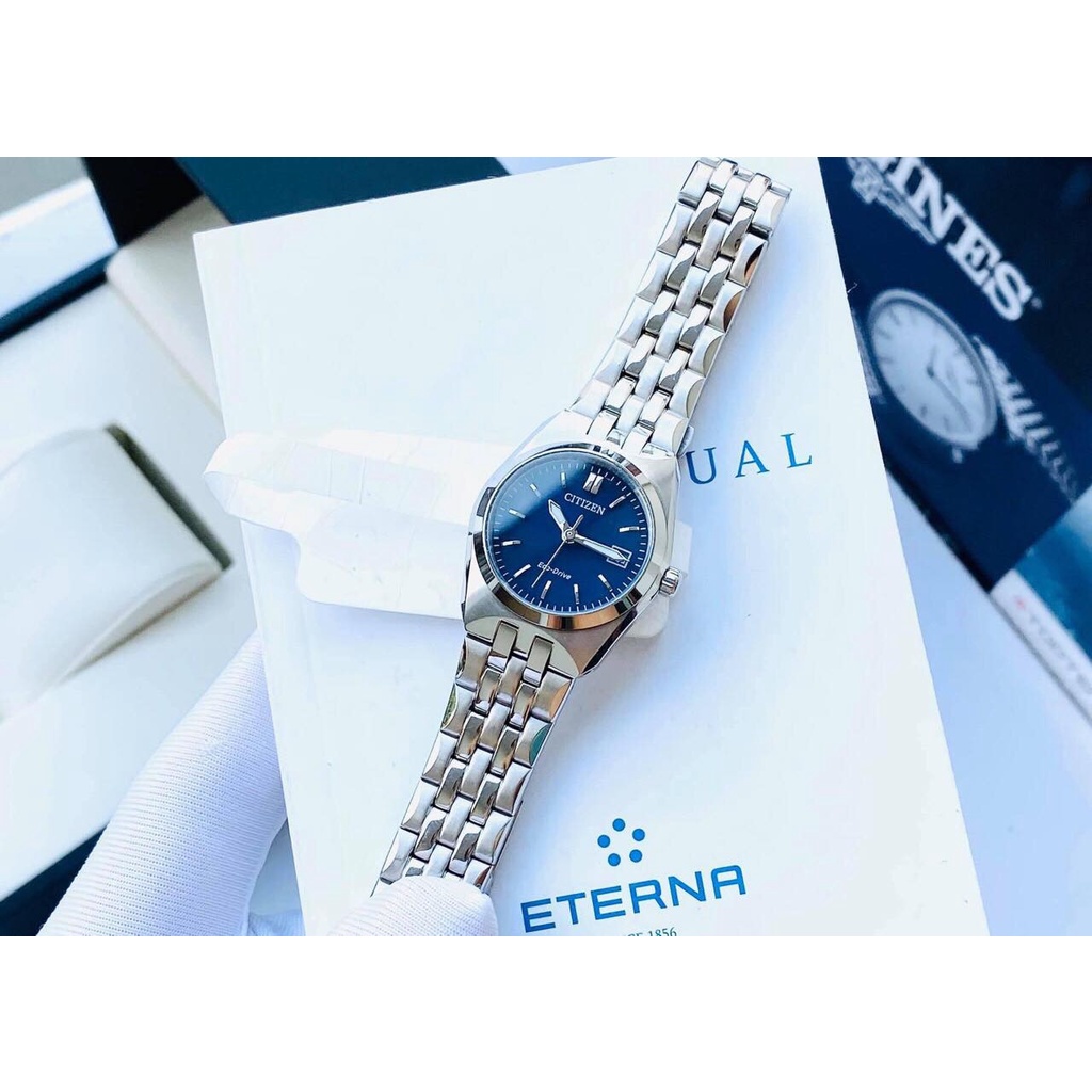 Đồng Hồ Nữ CITIZEN Eco-drive Corso EW2290-54L Chính Hãng Tặng Dây Da Cao Cấp