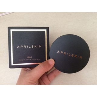 Phấn nước April Skin Black Magic Snow Cushion