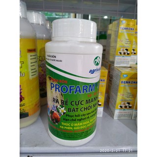 Phân bón Profarm- P55 lọ 1kg -  Ra rễ cực mạnh, bật chồi nhanh
