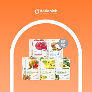 Mặt Nạ dưỡng da SNP dưỡng trắng chiết xuất tù trái cây Fruits Gelato Mask - 1 miếng