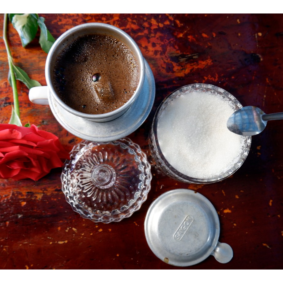 cà phê nguyên chất tỉ lệ 70% Robusta 30% Arabica cầu đất, gói 500g | BigBuy360 - bigbuy360.vn