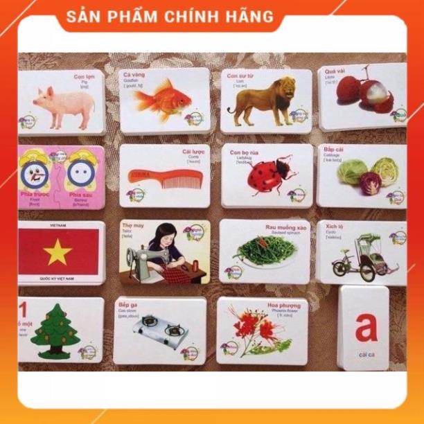 Bộ Thẻ Học Thông Minh 416 Chủ Đề Cho Bé