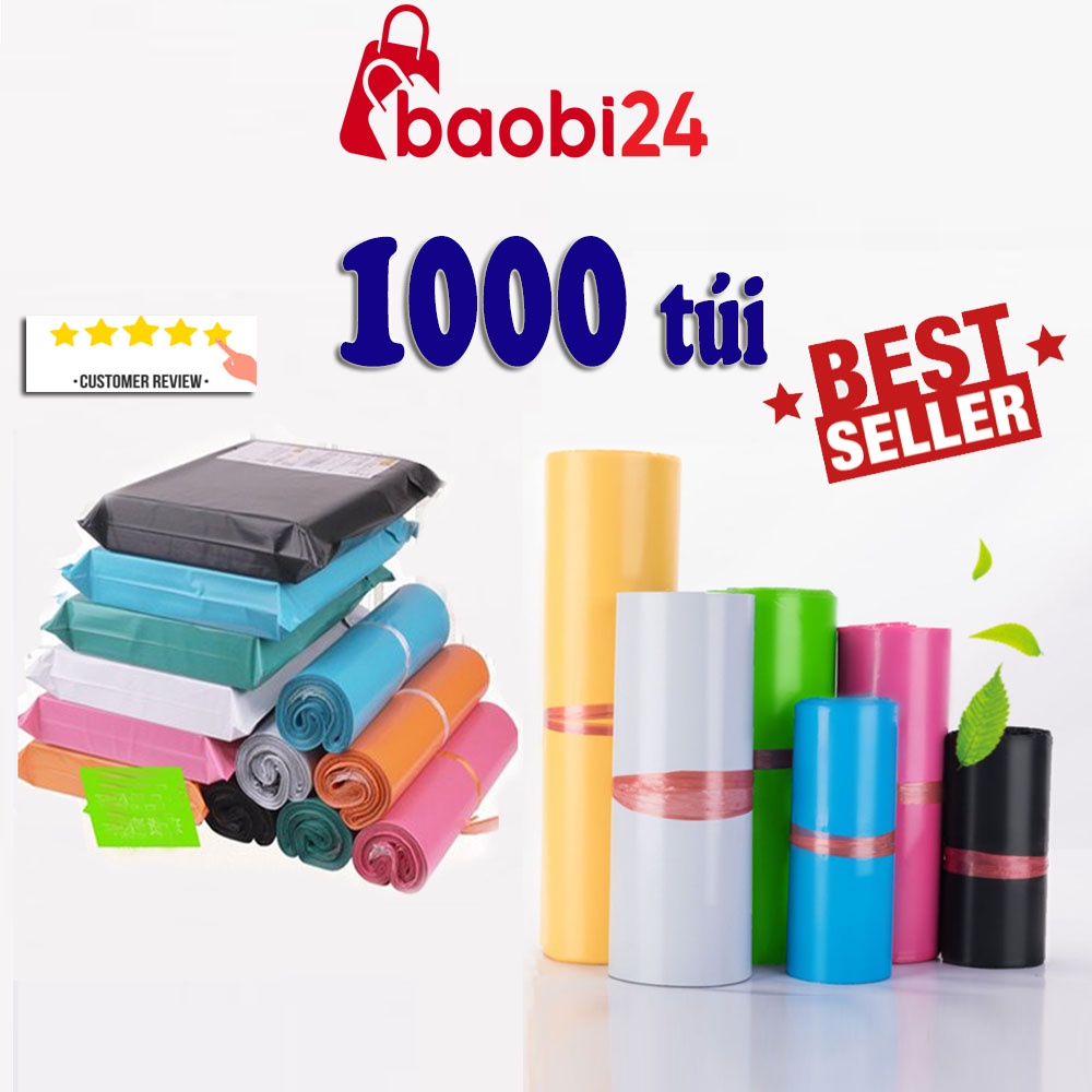 [Mã BMBAU50 giảm 10% đơn 99k] Combo 1000 Túi đóng gói hàng niêm phong hàng tiết kiệm