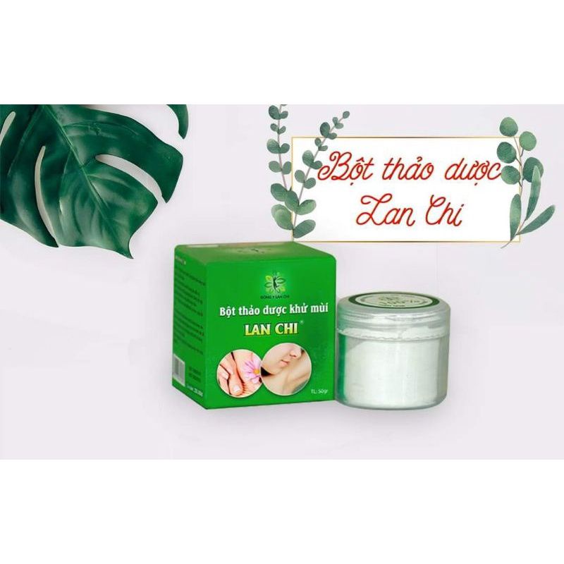 Bột thảo dược khử mùi lăn chi