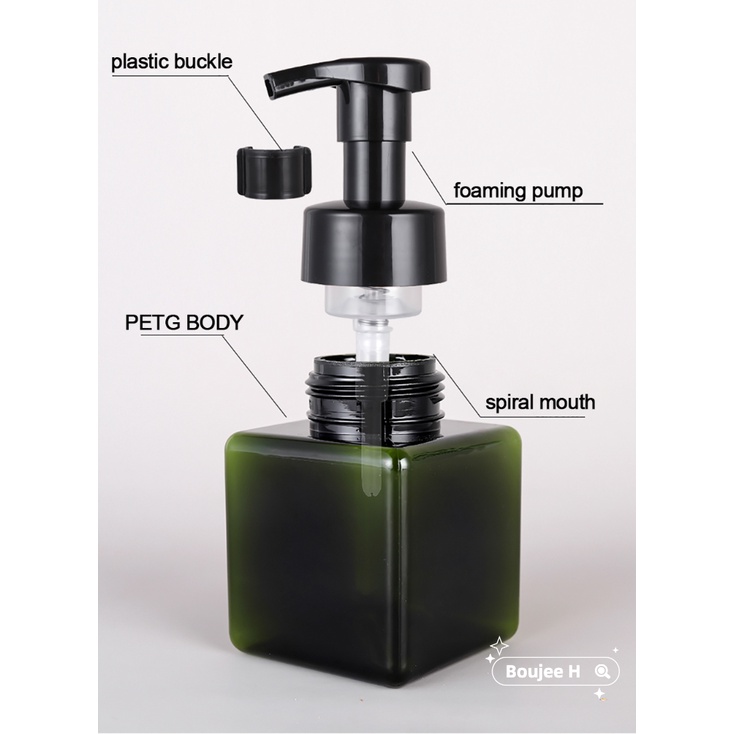250 / 450ml Bình đựng xà phòng dạng vòi xịt , Bình chiết mỹ phẩm dạng vòi ấn dùng để chiết mỹ phẩm, dầu gội, sữa tắm, tiện dụng-Không có label