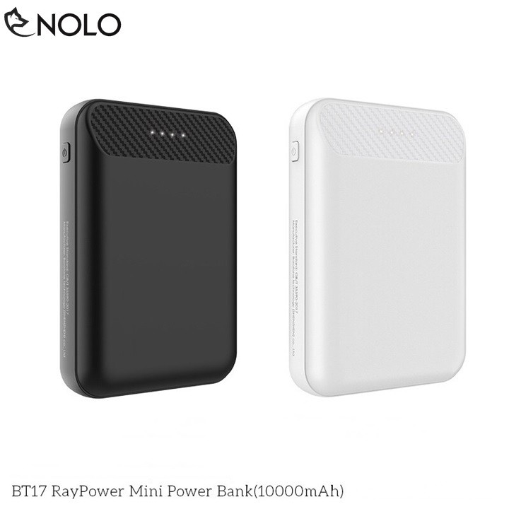 Pin Dự Phòng RayPower Mini BT17 10000mah