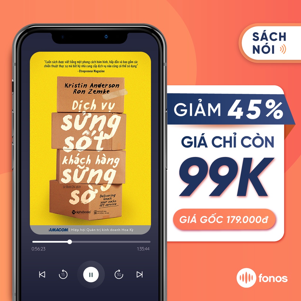 Toàn quốc -  Sách nói: Dịch Vụ Sửng Sốt Khách Hàng Sững Sờ