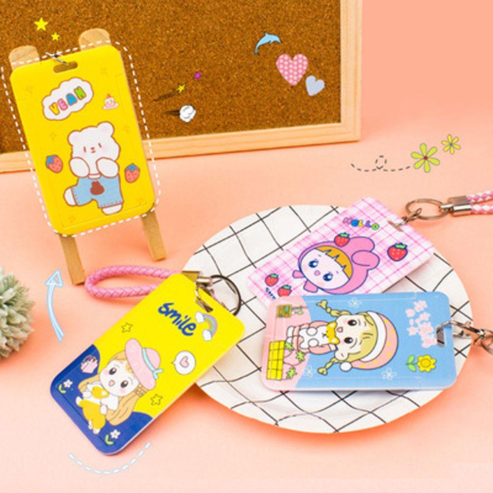 Dây Treo Thẻ Ngân Hàng Hai Mặt Họa Tiết Lấp Lánh