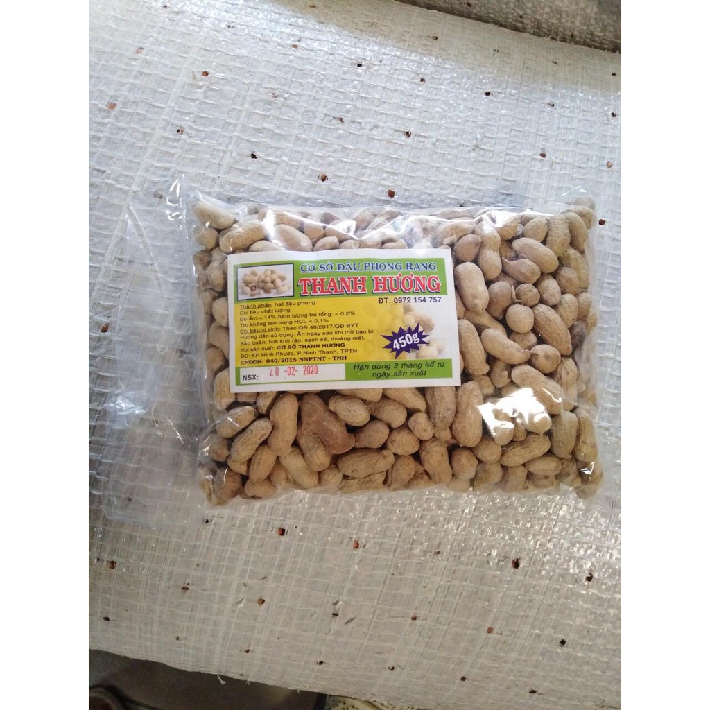 Đậu phộng sấy khô nguyên vỏ (0.5kg)