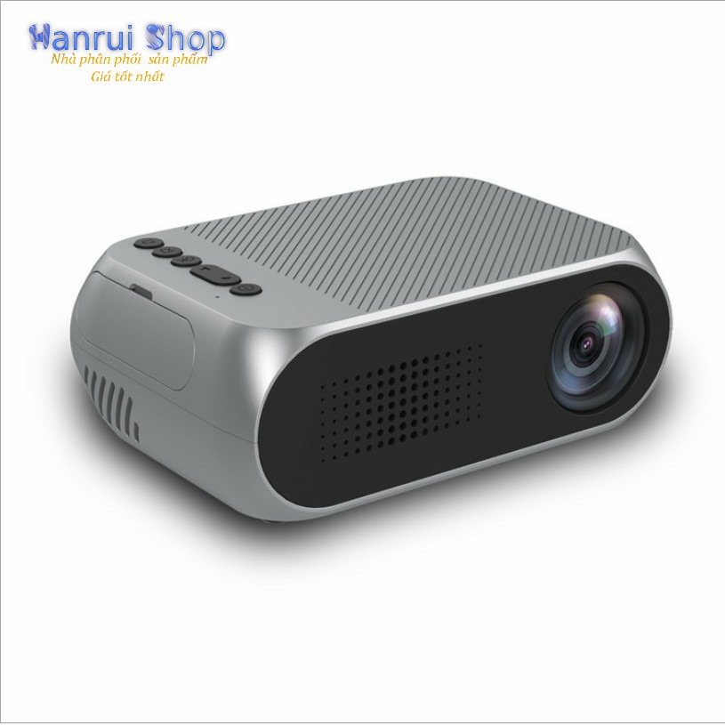 Máy chiếu mini YG320 led nhỏ gọn 1080p + tặng màn chiếu 100 inch - King Of Prussia