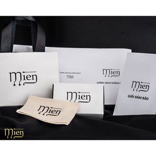 Nhẫn Bạc đá nữ cao cấp. Nhẫn đá Ruby Đỏ sang trọng MIEN.