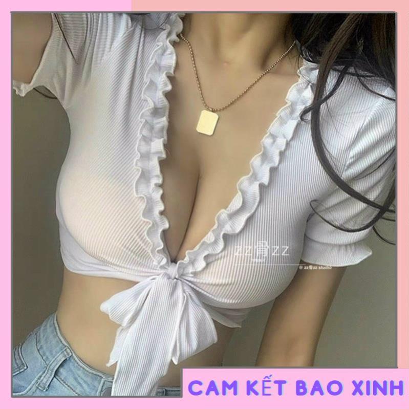 ÁO CROPTOP CỘT XINH ĐẸP A3 [Hàng Siêu Cấp]
