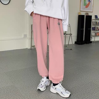 Quần sweatpant nhiều màu bo gấu dễ thương thể thao ulzzang Hàn Quốc [Yannie]