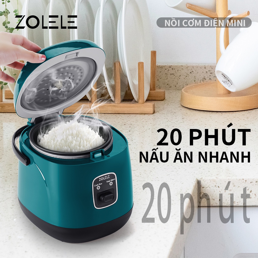 Nồi cơm điện mini đa năng ZOLELE Zb004 1.2L