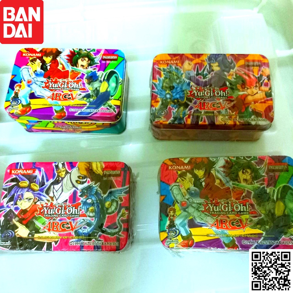 Hộp bài sắt Yugioh Vua trò chơi Konami 45 lá 1458 D2 HS