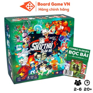 Combo Siêu Thú Ngân Hà và Sleeves bọc bài - [Lớp học mật ngữ] - BoardgameVN