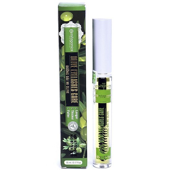 Mascara dưỡng mi olive Milaganics