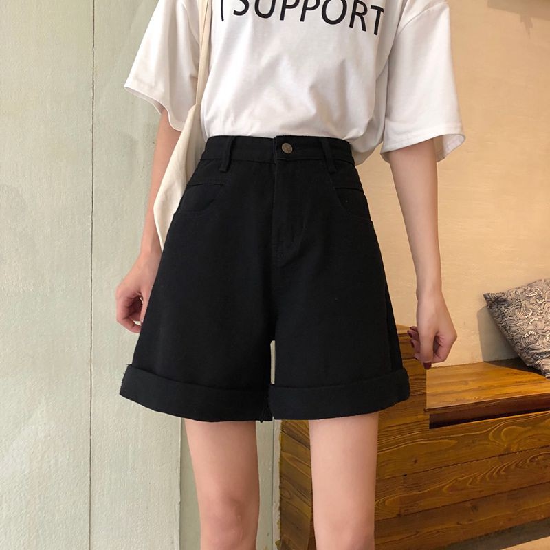 [Size S] Quần shorts jean nữ lưng cao Ulzzang QNJ44