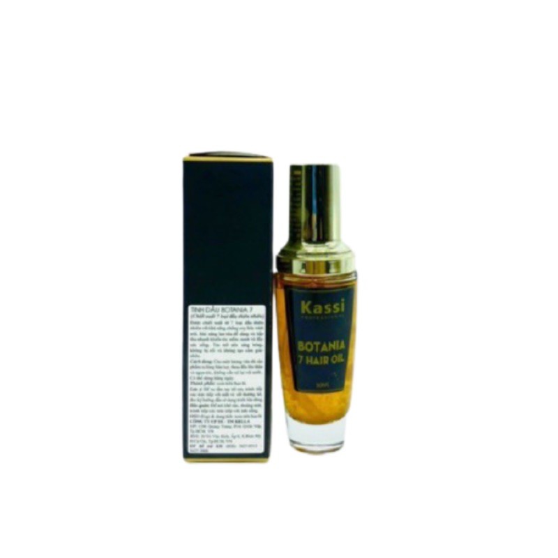 [HÀNG TỐT] Tinh dầu dưỡng tóc Kassi Botania 7 Hair Oil 50ml | BigBuy360 - bigbuy360.vn