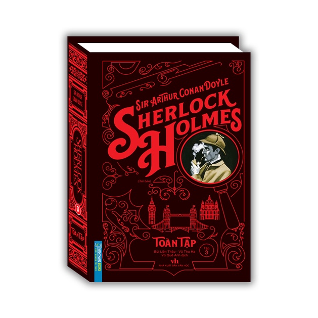 Sách - Sherlock Holmes toàn tập - Tập 3 (bìa cứng) - tái bản
